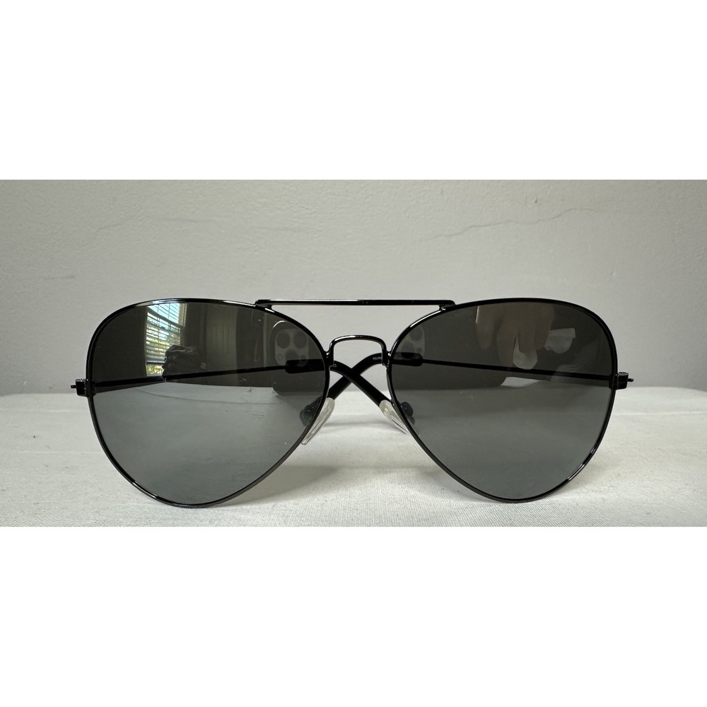 Life Is Good Aviator Sunglasses Unisex Polarized Gunmetal Frames Grey Lens
